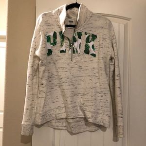 Tropical PINK Quarter Zip